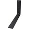 Ekena Millwork Countertop Support Steel Heavy Duty Bracket, Powder Coated Black 2 1/2"W x 14"D x 10"H BKTM02X14X10CSPBL - alternate 6
